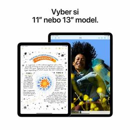 Tablet Apple iPad Air 11" Wi-Fi + Cellular 256GB Vesmírně šedý (2024)
