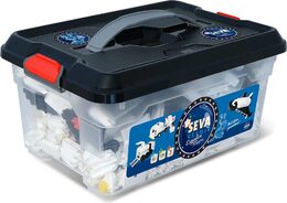 Stavebnice Seva  Vesmír Expedice Mars plast 1015ks v plastovém boxu 40x30x20cm