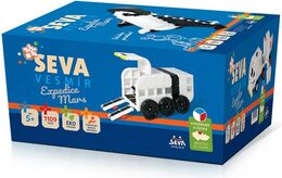 Stavebnice Seva  Vesmír Expedice Mars plast 1015ks v plastovém boxu 40x30x20cm