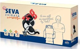 Stavebnice Seva Zvířata - Poslové dobrých zpráv plast 171ks v krabici 31,5x16,5x8cm