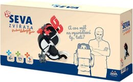 Stavebnice Seva Zvířata - Poslové dobrých zpráv plast 171ks v krabici 31,5x16,5x8cm