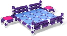 Stavebnice Seva Rodina Bydlíme plast 564ks v krabici 35x33x7cm