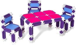 Stavebnice Seva Rodina Bydlíme plast 564ks v krabici 35x33x7cm