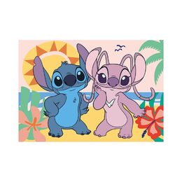 Dino Puzzle Stitch na pláži 100 XL dílků