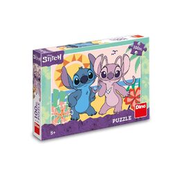 Dino Puzzle Stitch na pláži 100 XL dílků