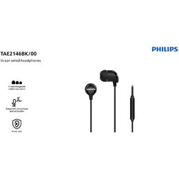TAE2146BK sluchátka s mikrofonem PHILIPS