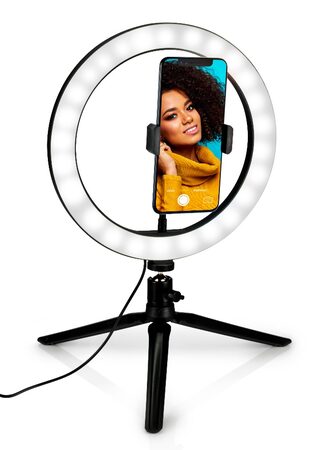GRUNDIG Kruhové světlo RING LIGHT 120 LED stolní ED-224511