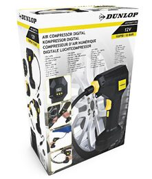 DUNLOP Vzduchový kompresor digitální 12V 150 PSI ED-226557