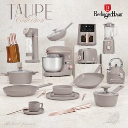 BERLINGERHAUS Držák na papírové utěrky nerez Taupe Collection BH-6840