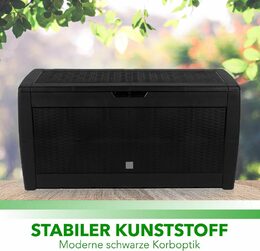 KINZO Zahradní úložný box 310 L ED-225422