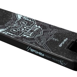 Spokey NIGHT RIDER Freestyle koloběžka se svítícími prvky ve tmě, kolečka 100 mm