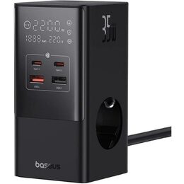 Nabíjecí stanice Baseus PowerCombo Tower 35W EU černá