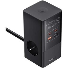 Nabíjecí stanice Baseus PowerCombo Tower 35W EU černá