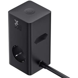 Nabíjecí stanice Baseus PowerCombo Tower 35W EU černá