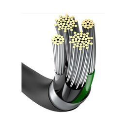 Rychlonabíjecí datový kabel Baseus Superior Series USB/Lightning 2.4A 2m černý