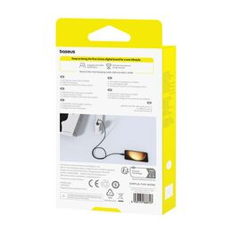 Rychlonabíjecí kabel Baseus Silky USB/USB-C 1m 100W černý