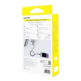 Rychlonabíjecí kabel Baseus Dura USB/Lightning 1m 2.4A červeno černý