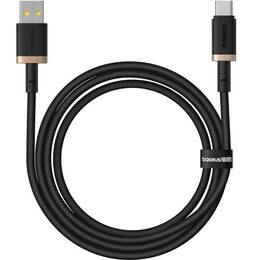Rychlonabíjecí kabel Baseus Dura USB/USB-C 1m 60W černo zlatý