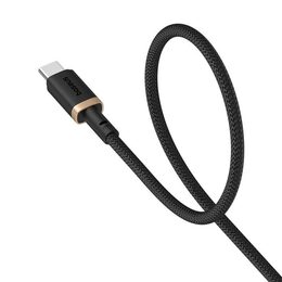 Rychlonabíjecí kabel Baseus Dura USB/USB-C 1m 60W černo zlatý