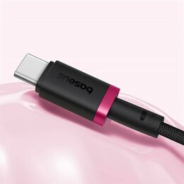 Rychlonabíjecí kabel Baseus Dura USB/USB-C 1m 60W červeno černý