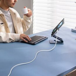 Rychlonabíjecí kabel Baseus Silky USB-C/Lightning 1m 20W bílý
