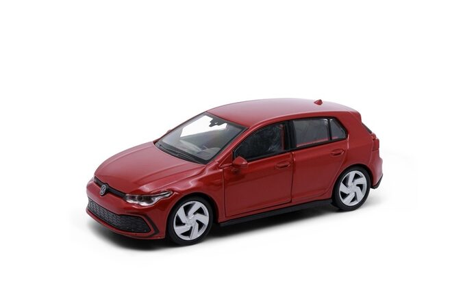 Welly Volkswagen Golf 8 GTI 1:38 bílý