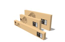 Skleník G21 GZ 59 - 251 x 311 cm, pozinkovaný - poškozený obal