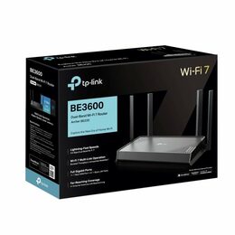 WiFi router TP-Link Archer BE220 BE3600, WiFi 7, 1x GWAN, 4x GLAN, USB, 2,4/5/6GHz, EasyMesh