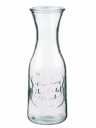 ALPINA Sklenice s víčkem, brčkem a karafou sada na limonádu 5 ks ED-249864