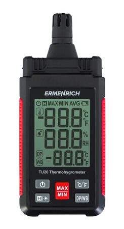 Termohygrometr Ermenrich Wett TU20