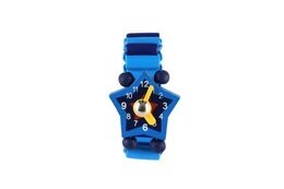 Teddies Hodinky dřevo náramkové 7cm asst 4 druhy 72ks se stojánkem