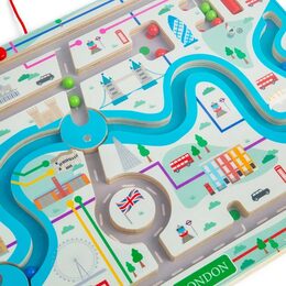 Bigjigs Toys Magnetické bludiště Londýn