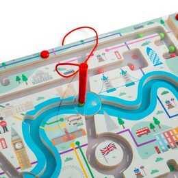 Bigjigs Toys Magnetické bludiště Londýn