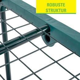 KINZO Zahradní foliovník se vstupem 6 polic 195x73x143 mm ED-219566