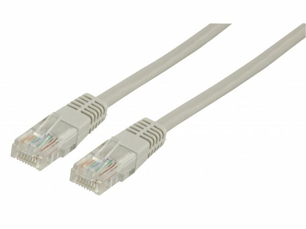 Nedis Síťový kabel UTP CAT5e - 2xRJ45, bílá barva, délka 10 m