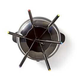 Nedis FCFO110EBK6 fondue 800 W, 2.3l, pro 6 osob