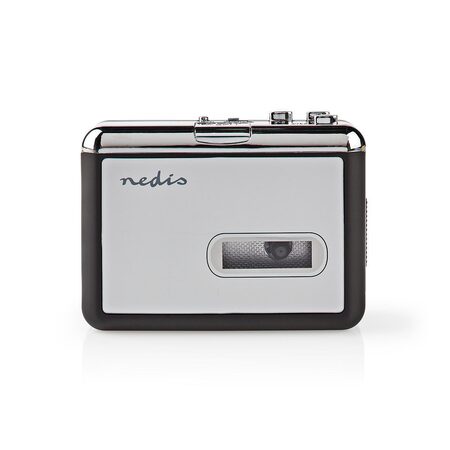 Nedis ACGRU100GY kazetový přehrávač s USB, MP3 konvertor
