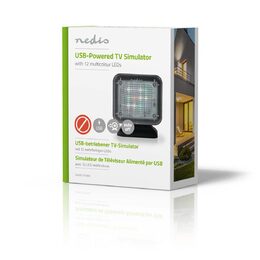 Nedis DUMSTV10BK atrapa - simulátor provozu televize, USB napájení