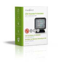 Nedis DUMSTV10BK atrapa - simulátor provozu televize, USB napájení