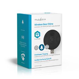Nedis SmartLife chytrý bezdrátový dveřní zvonek, USB (WIFICDPC10BK)