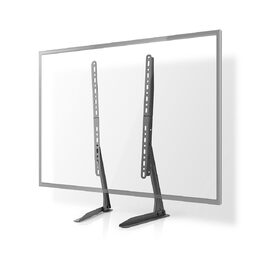 Nedis TVSM1050BK stojan s TV držákem 13 - 70", 50 kg, 4 výškové polohy, černý