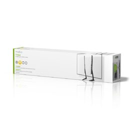 Nedis TVSM1050BK stojan s TV držákem 13 - 70", 50 kg, 4 výškové polohy, černý