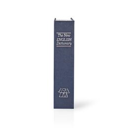 Nedis BOOKSEDM01BU trezor ve tvaru knihy, 2 klíče, 1.6 l