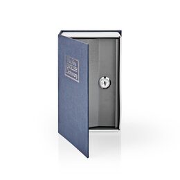 Nedis BOOKSEDS01BU trezor ve tvaru knihy, 2 klíče, 0.86 l
