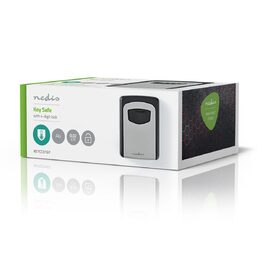 Nedis KEYCC01GY bezpečnostní skříňka na klíče, mechanické heslo, nástěnná