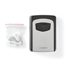 Nedis KEYCC01GY bezpečnostní skříňka na klíče, mechanické heslo, nástěnná