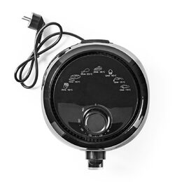 Nedis KAAF120FBK horkovzdušná fritéza 2.4l, 1000W, černá