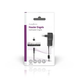 Nedis ACPA109 univerzální napájecí adaptér 3/4.5/6/7.5/9/12 V DC, 0.7 A–1.5 A