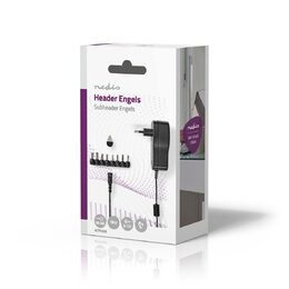 Nedis ACPA109 univerzální napájecí adaptér 3/4.5/6/7.5/9/12 V DC, 0.7 A–1.5 A