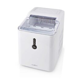 Nedis KAIC100FWT výrobník ledu, 1kapacita 1.6 l, 12 kg ledu/24 hod., bílá